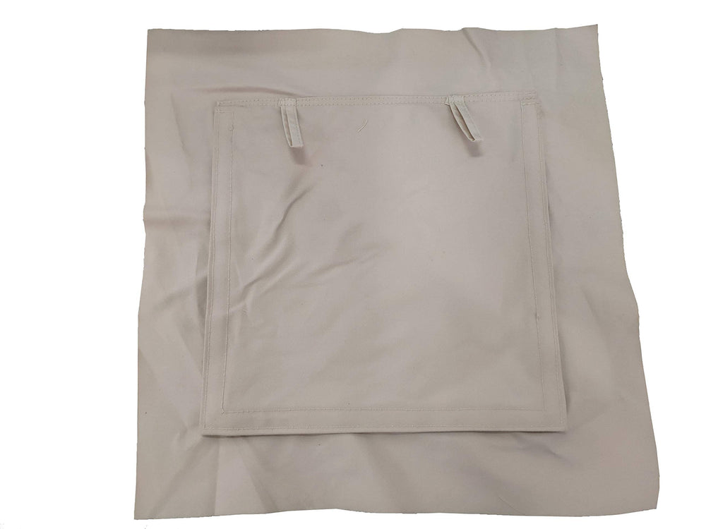 DANCHEL OUTDOOR stove jack used with A/C duct in tent sidewall, keeps fabric from wear