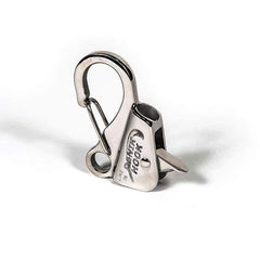 Danik Hook close-up of lever and line passage, Danik Hook secure adjustable tensioning benefit