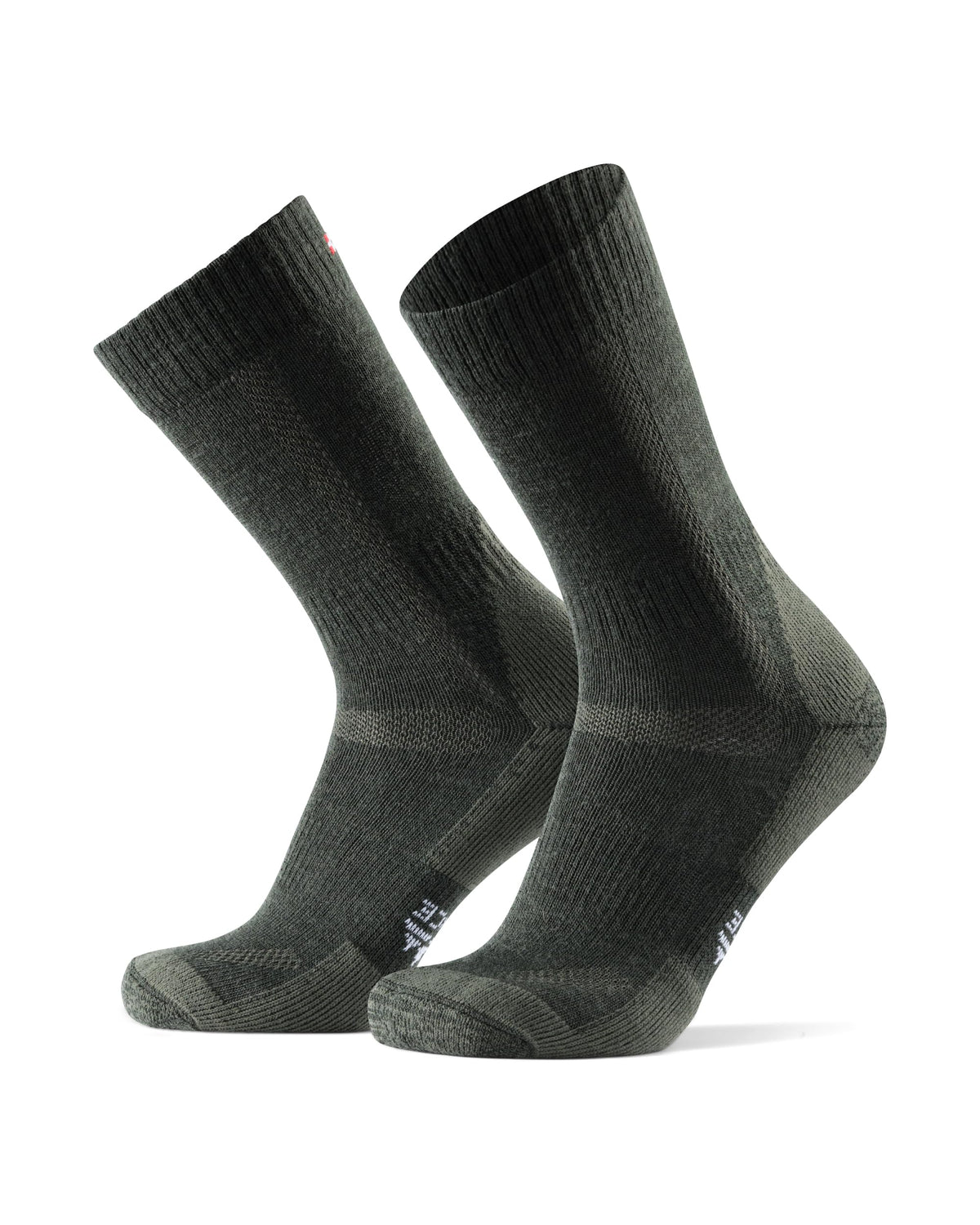 DANISH ENDURANCE forest green front view showing thick thermal fit and comfort