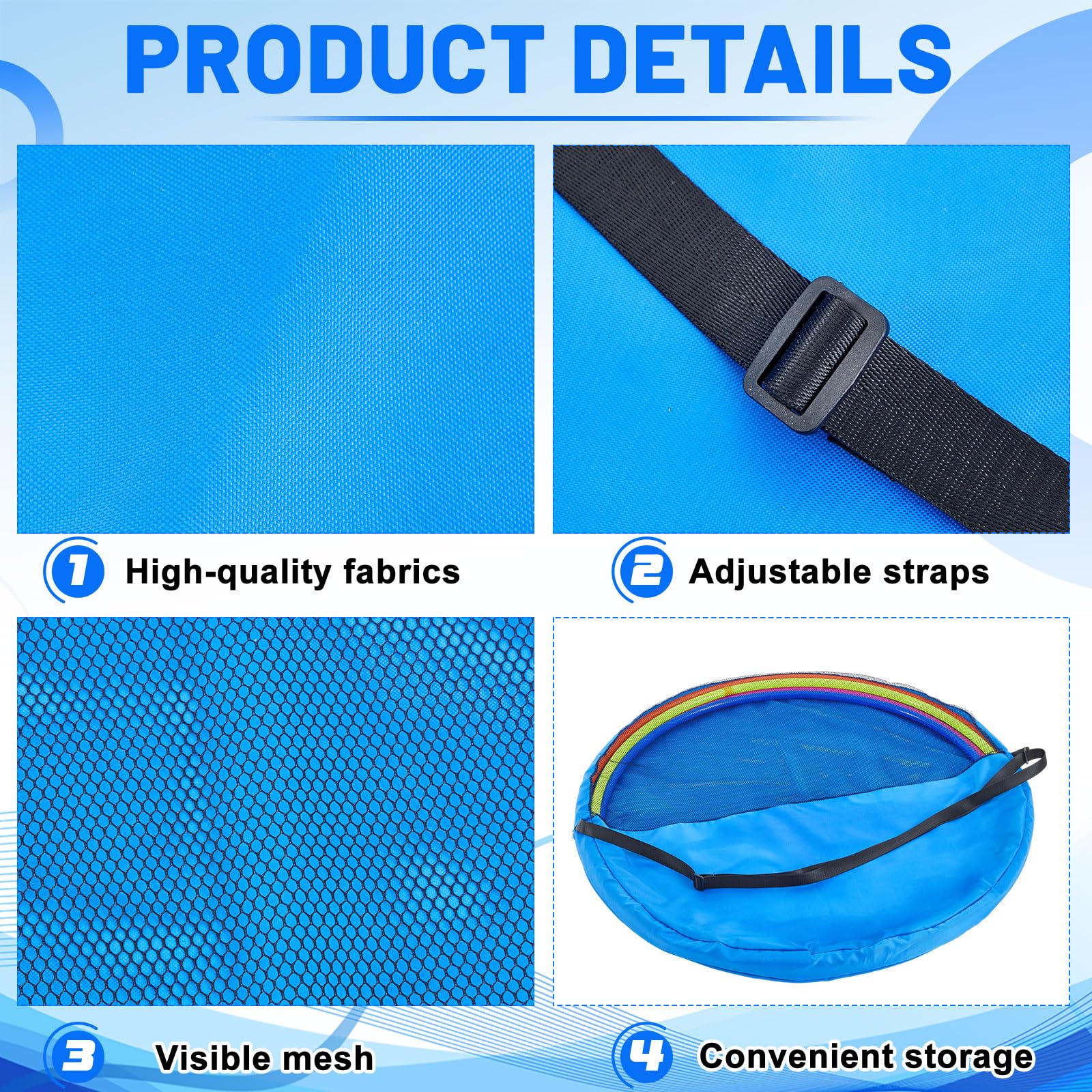 Dansydaisy polyester texture close-up showing durable protective material
