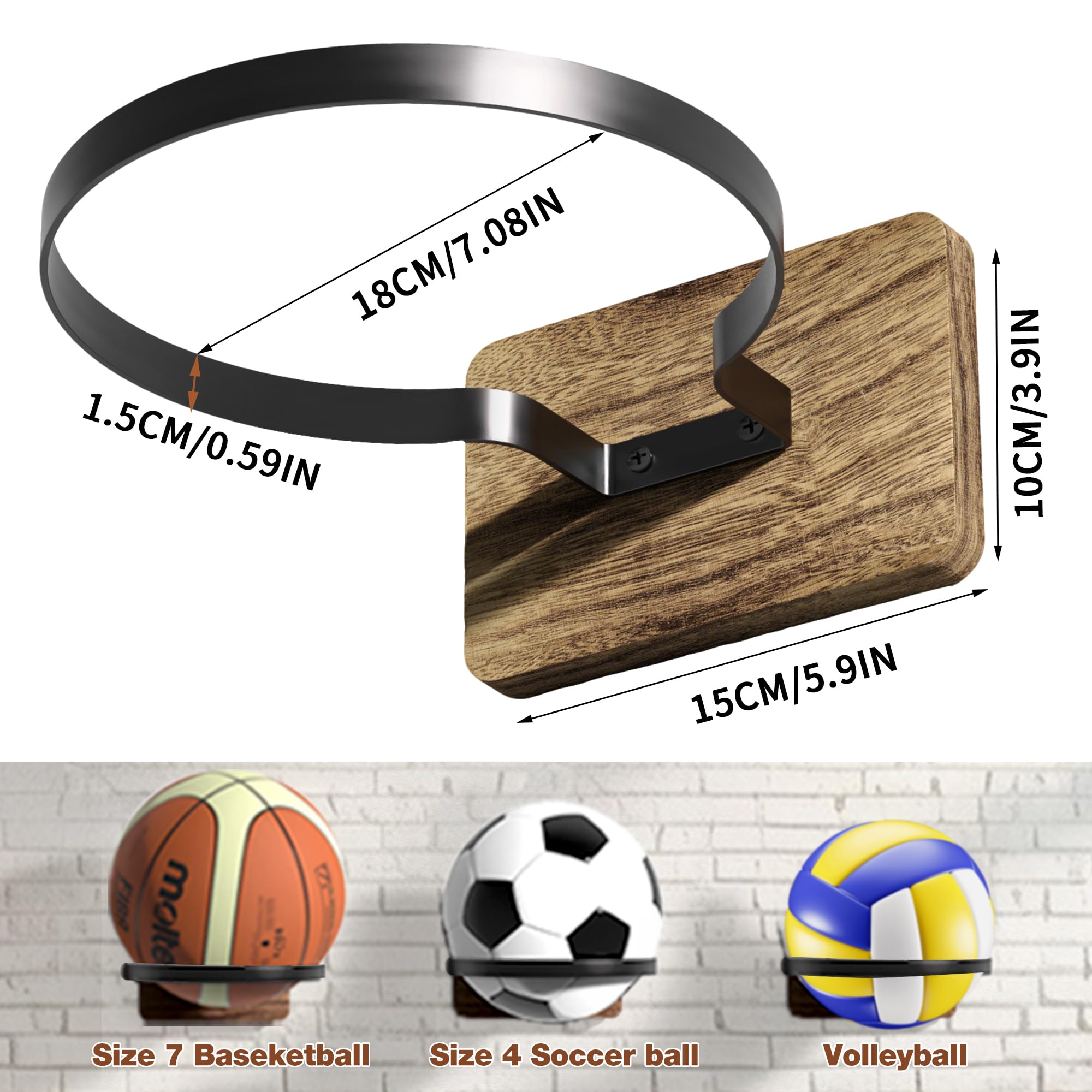 Daoun close-up of powder-coated metal cradle highlighting rust-resistant finish