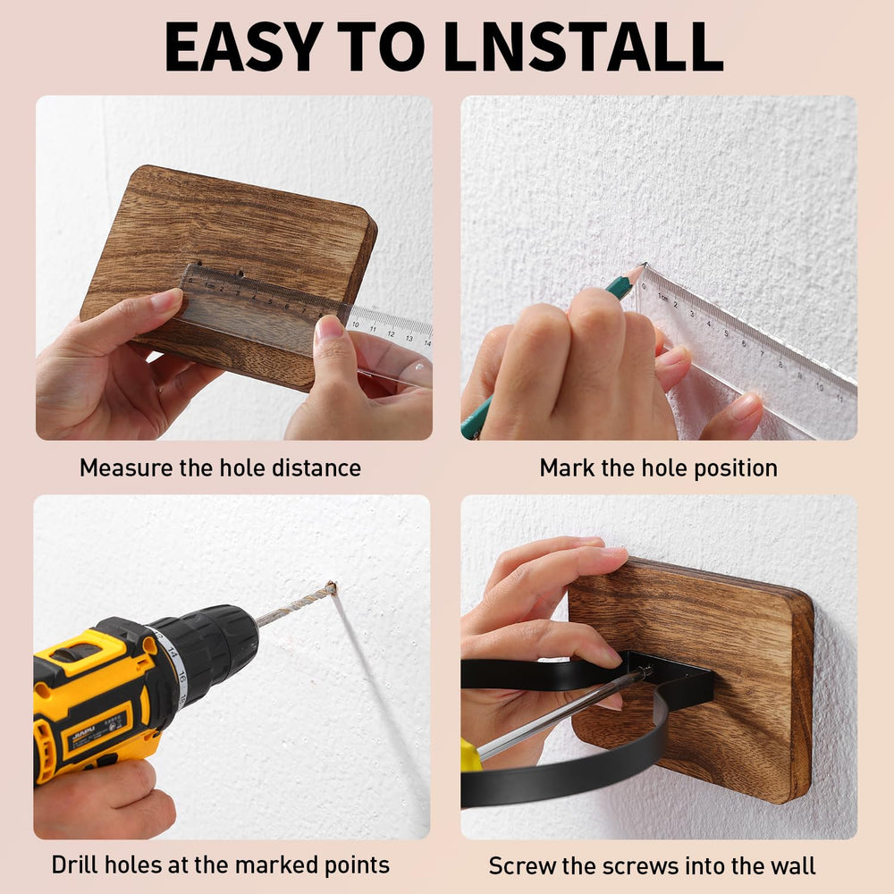 Daoun installation hardware and screws displayed for simple wall mounting