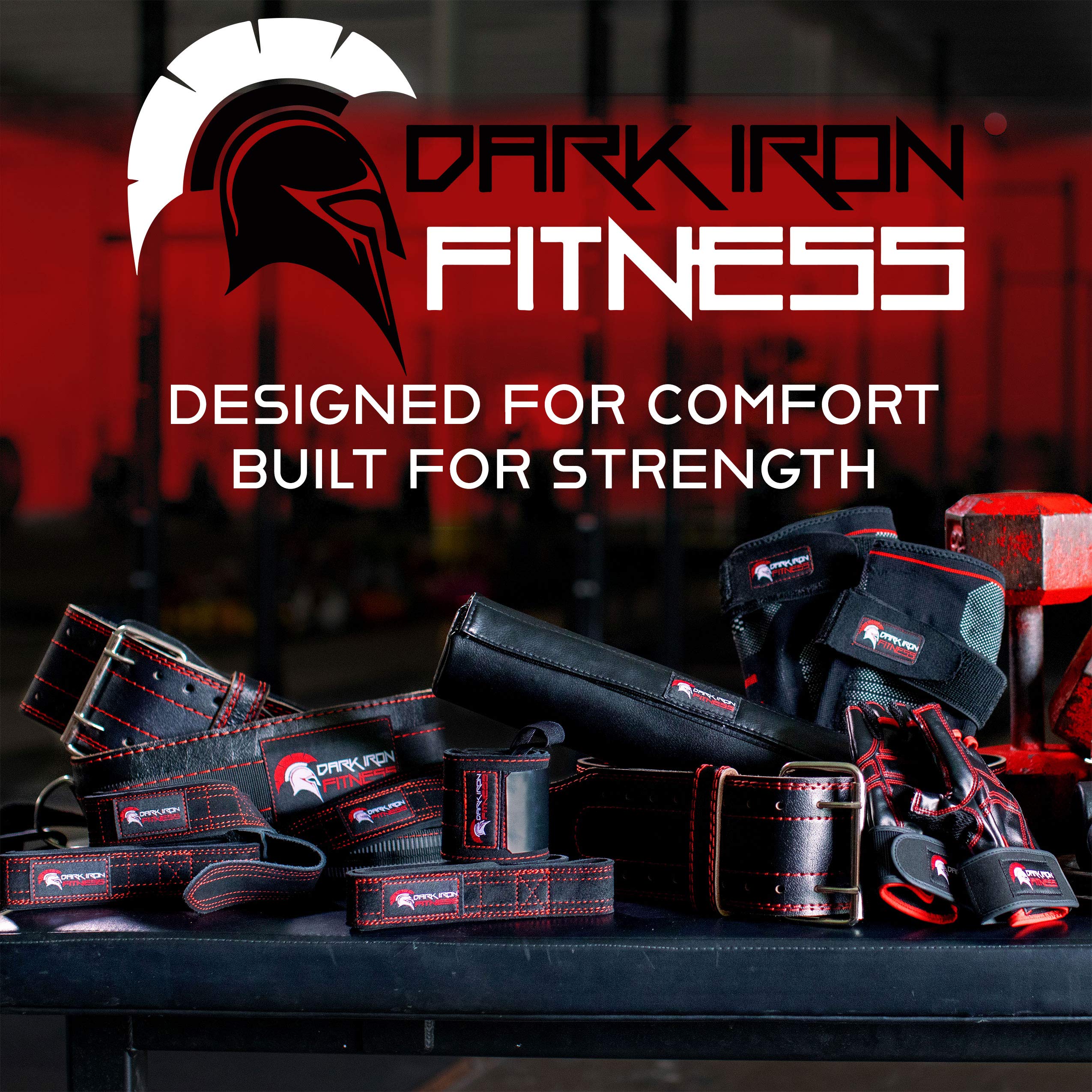 Dark Iron Fitness wraps in gym lifestyle scene showing training readiness