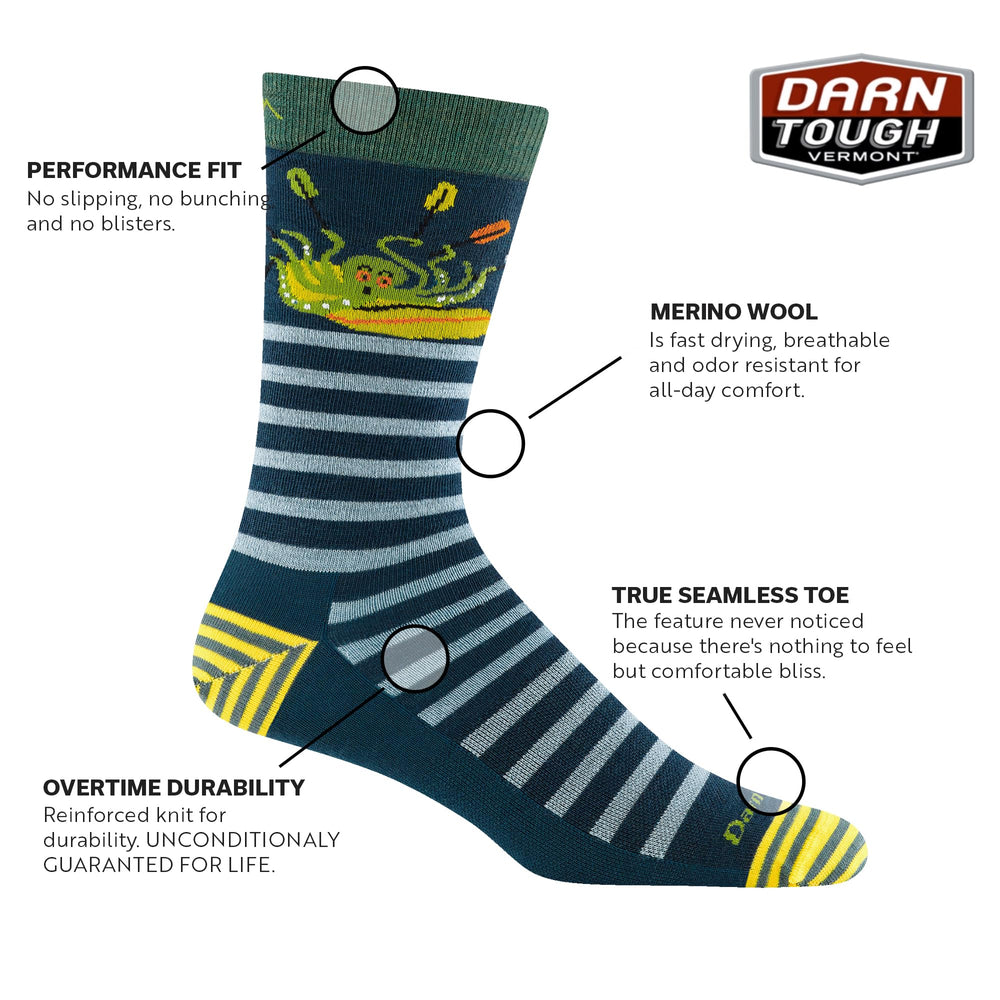 Darn Tough Vermont seamless toe detail demonstrating irritation-free comfort