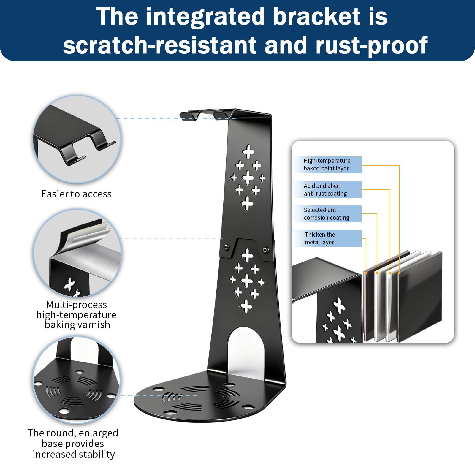 Datdifen cooling rack with a hung chain for tidy drip drying and even coating