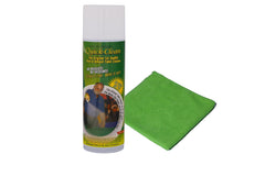 DAVID HODGES Quick-Clean front canister on table, fast stain removal