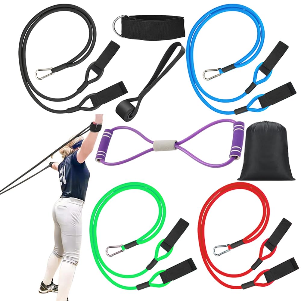 Davllin front packaging showing complete resistance band kit and portability benefit