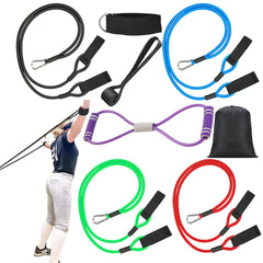 Davllin front packaging showing complete resistance band kit and portability benefit