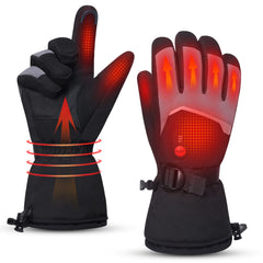 day wolf front view showing glove shape and secure fit for warmth