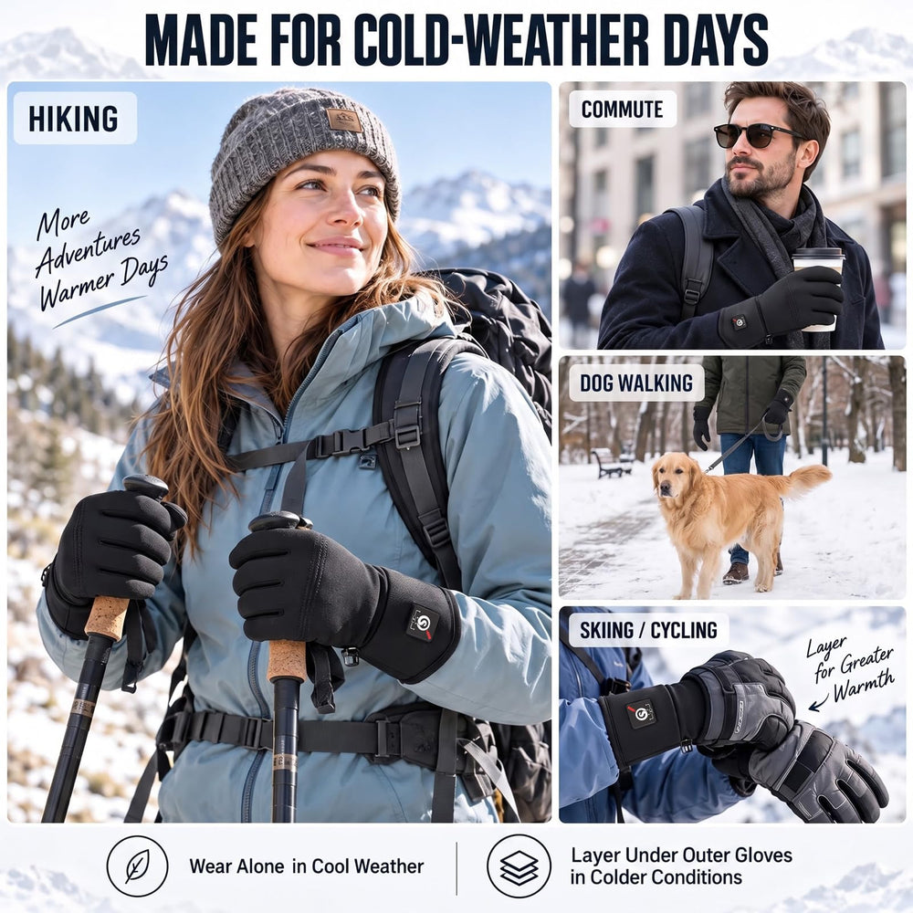day wolf liners on a model hand to show true-to-size fit and natural movement