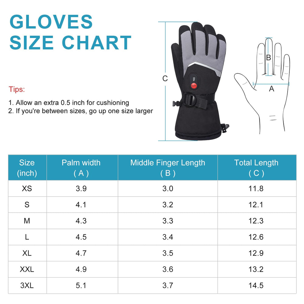 day wolf gloves in use skiing keeping hands warm on slopes