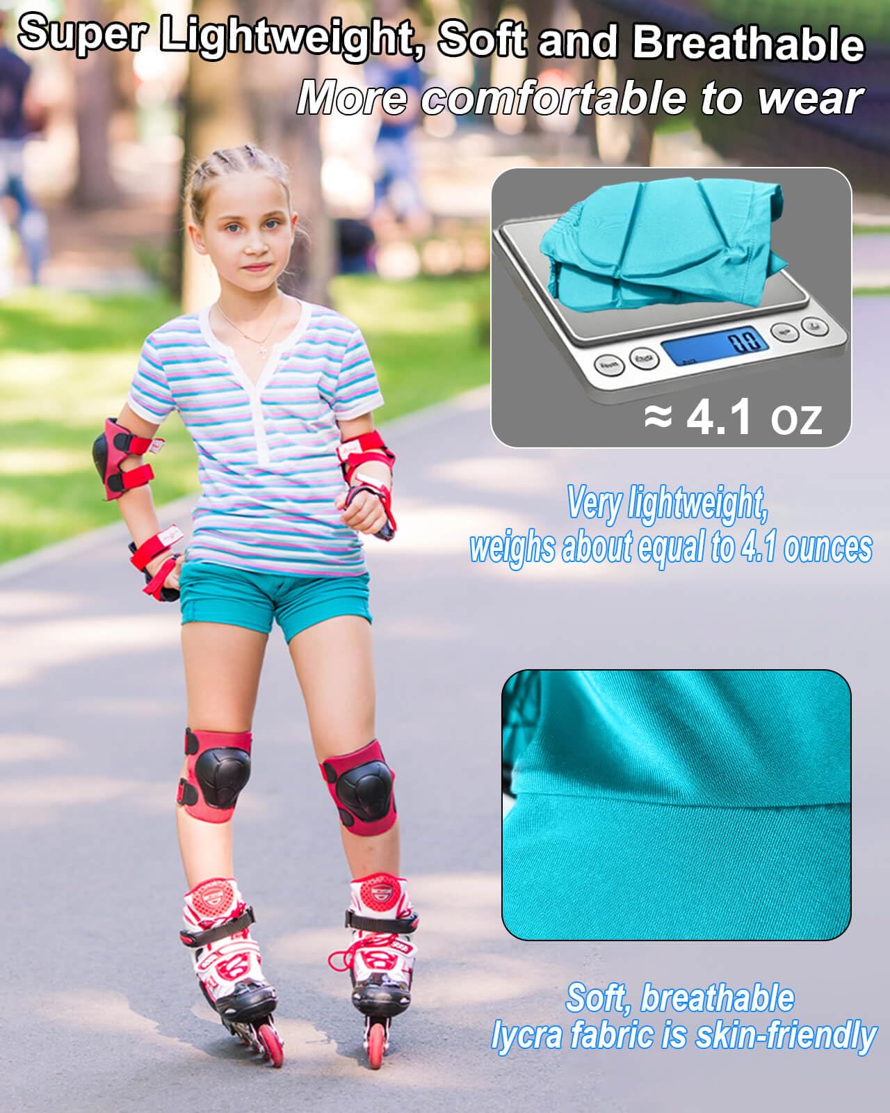 DBaoXiaoMu Lycra fabric close texture for breathable, soft comfort