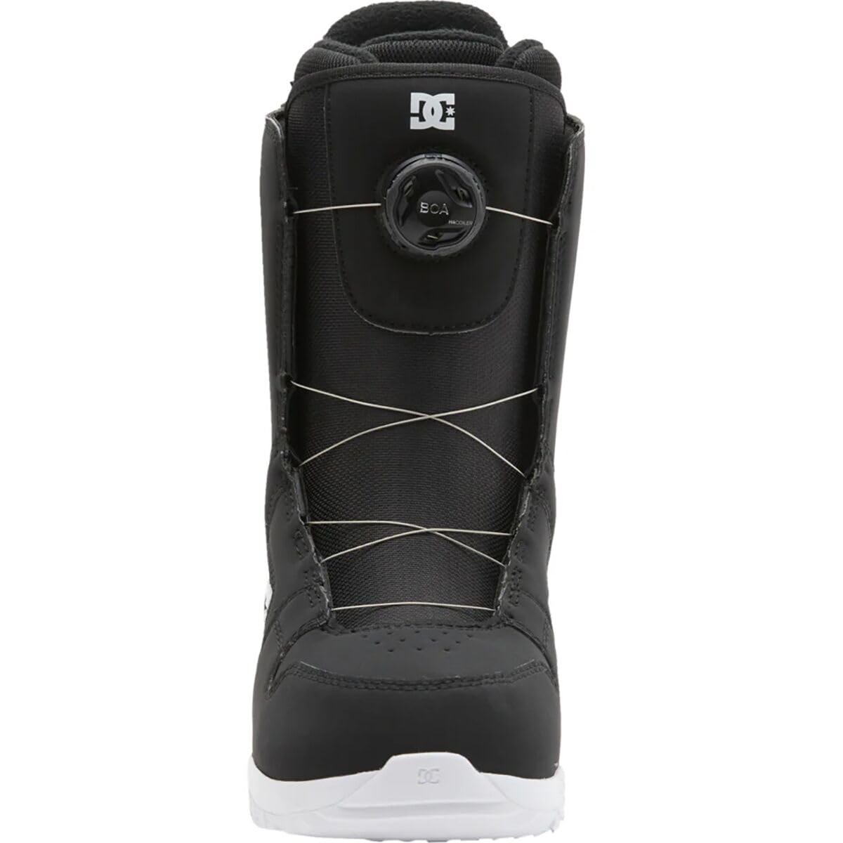 DC SHOES Phase size tag and packaging indicating model and size for easy identification