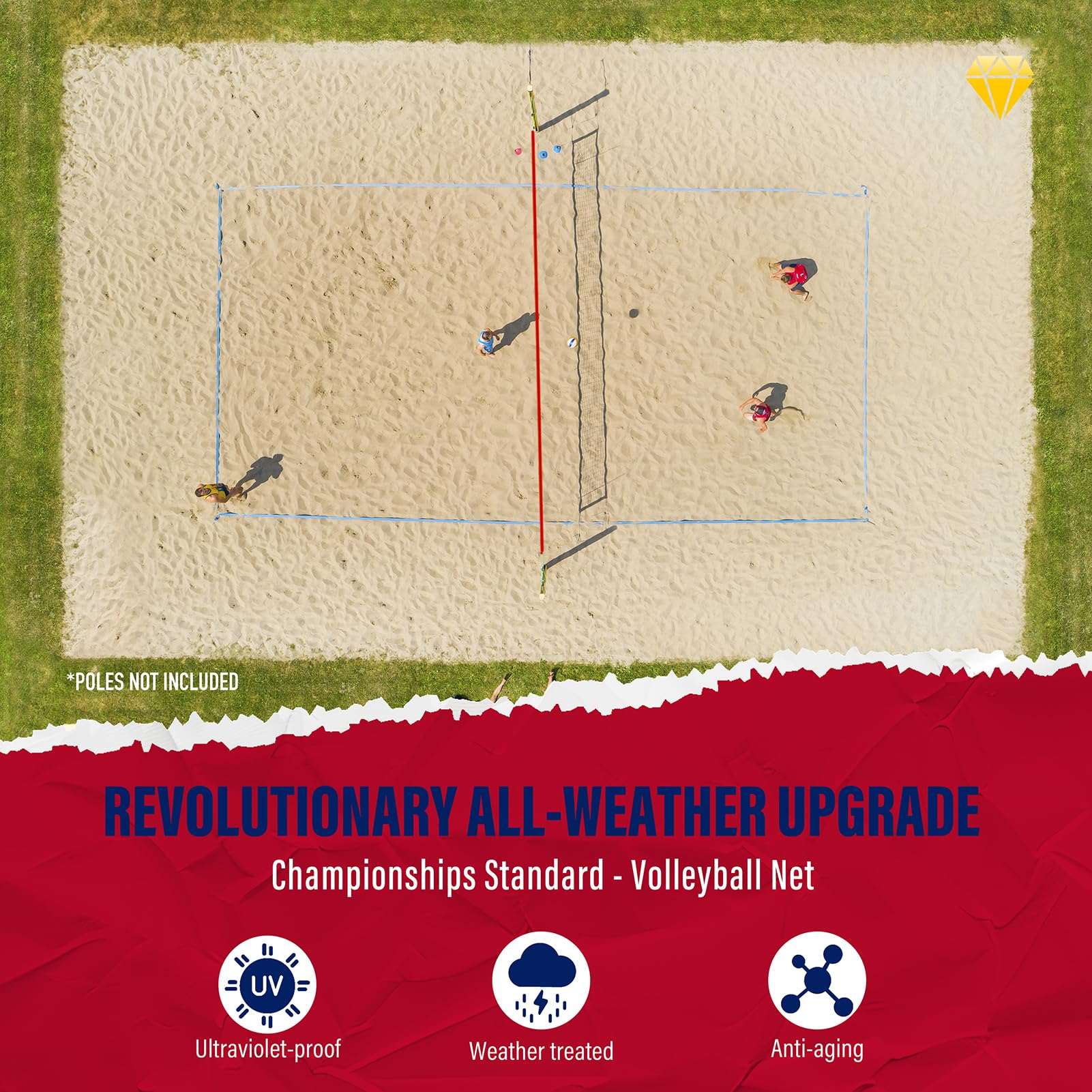 DDVLG reinforced 600D nylon border with double stitching for tear resistance