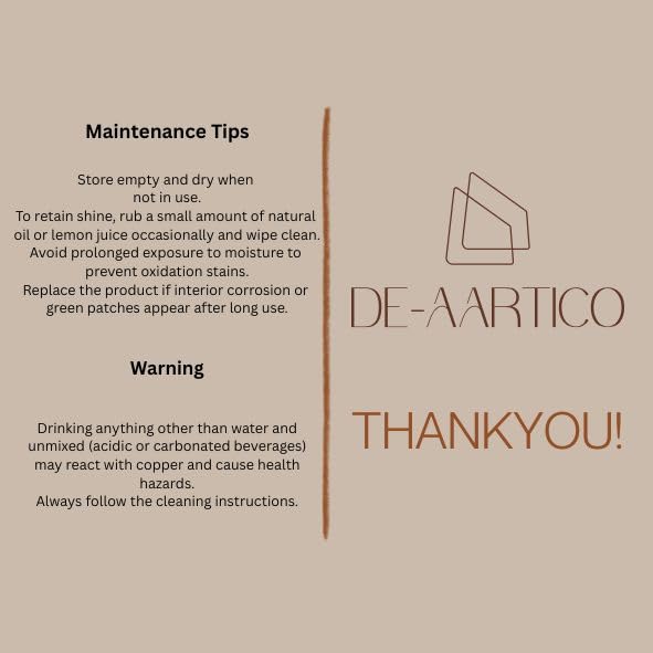 DE-AARTICO styled tabletop display showing bottle as a decorative and useful accessory