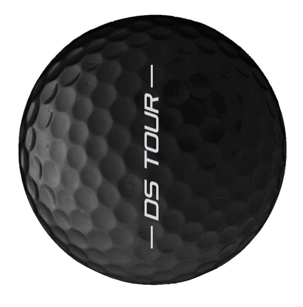 Deadspin Golf glow-in-dark ball illuminated to show low-light visibility