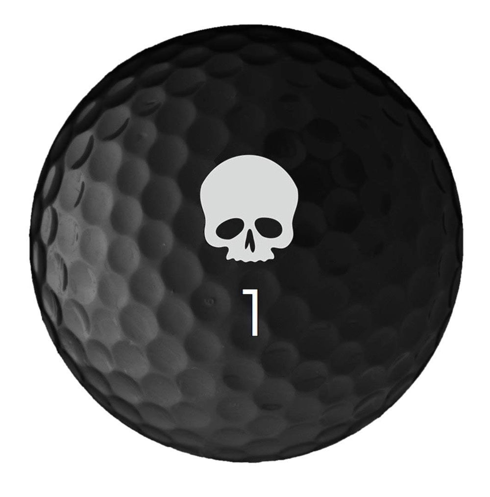 Deadspin Golf ball on putting green showing spin control and stopping power