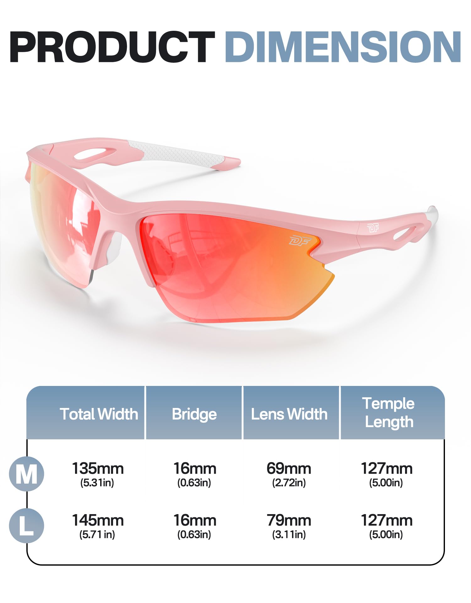 DEAFRAIN polarized lens demonstrating glare reduction on water