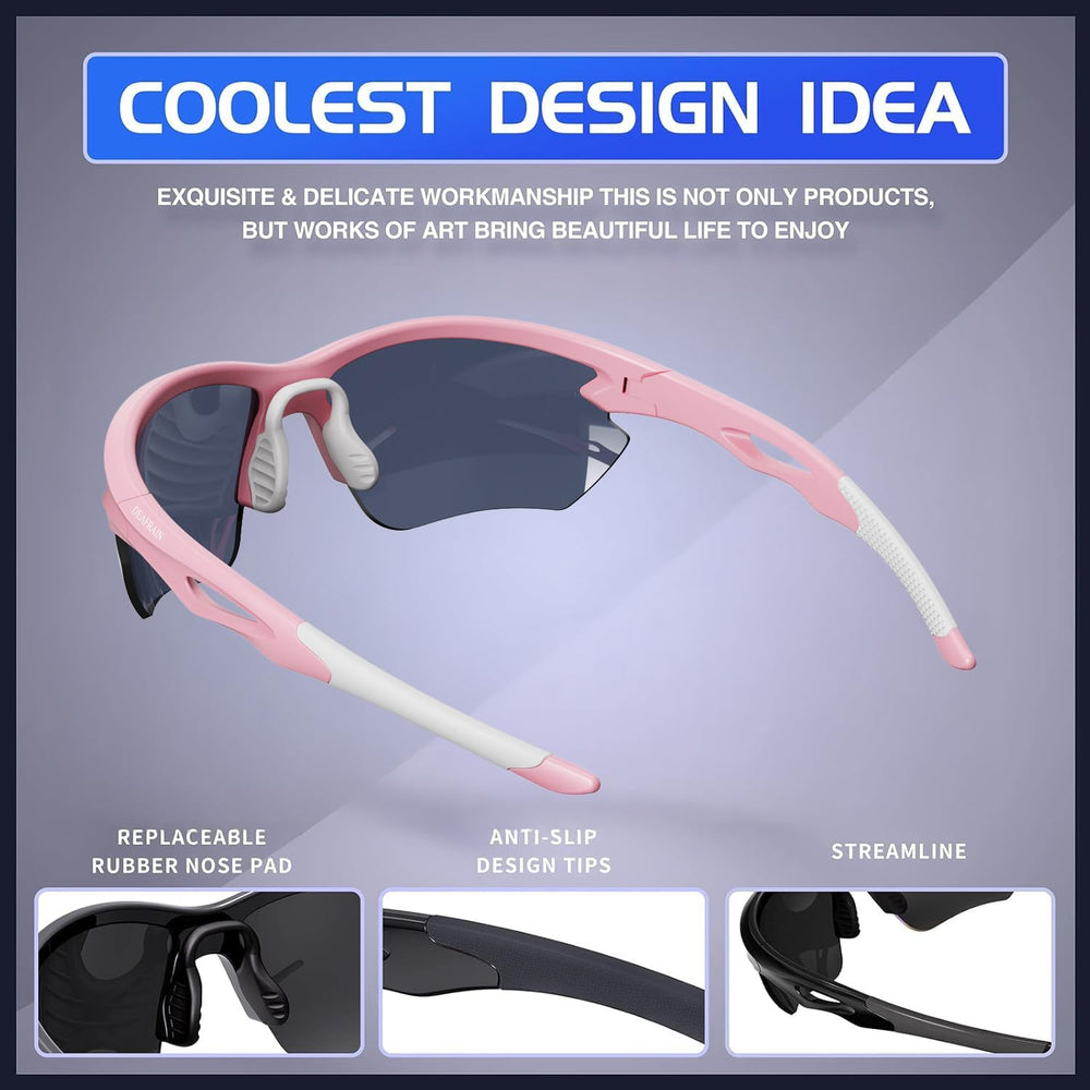 DEAFRAIN nose pad memory rubber closeup providing custom fit and comfort
