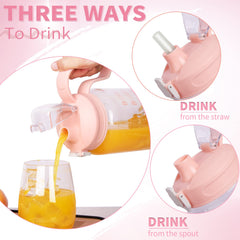 DEARRAY removable straw and lid components displayed for simple cleaning and assembly