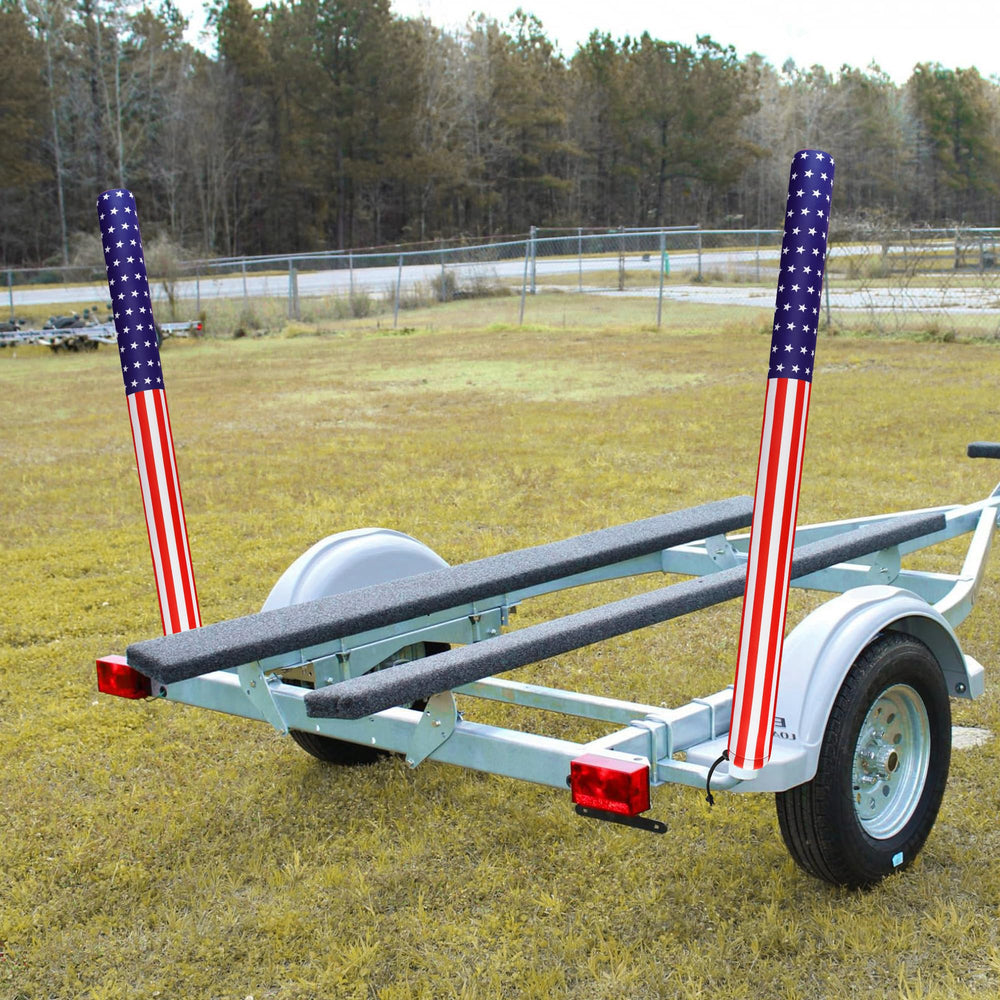 DECOHS drawstring bottom locked on pole showing anti-slip benefit
