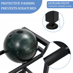 DECORDEEP close-up of protective padding preventing scratches and preserving ball finish
