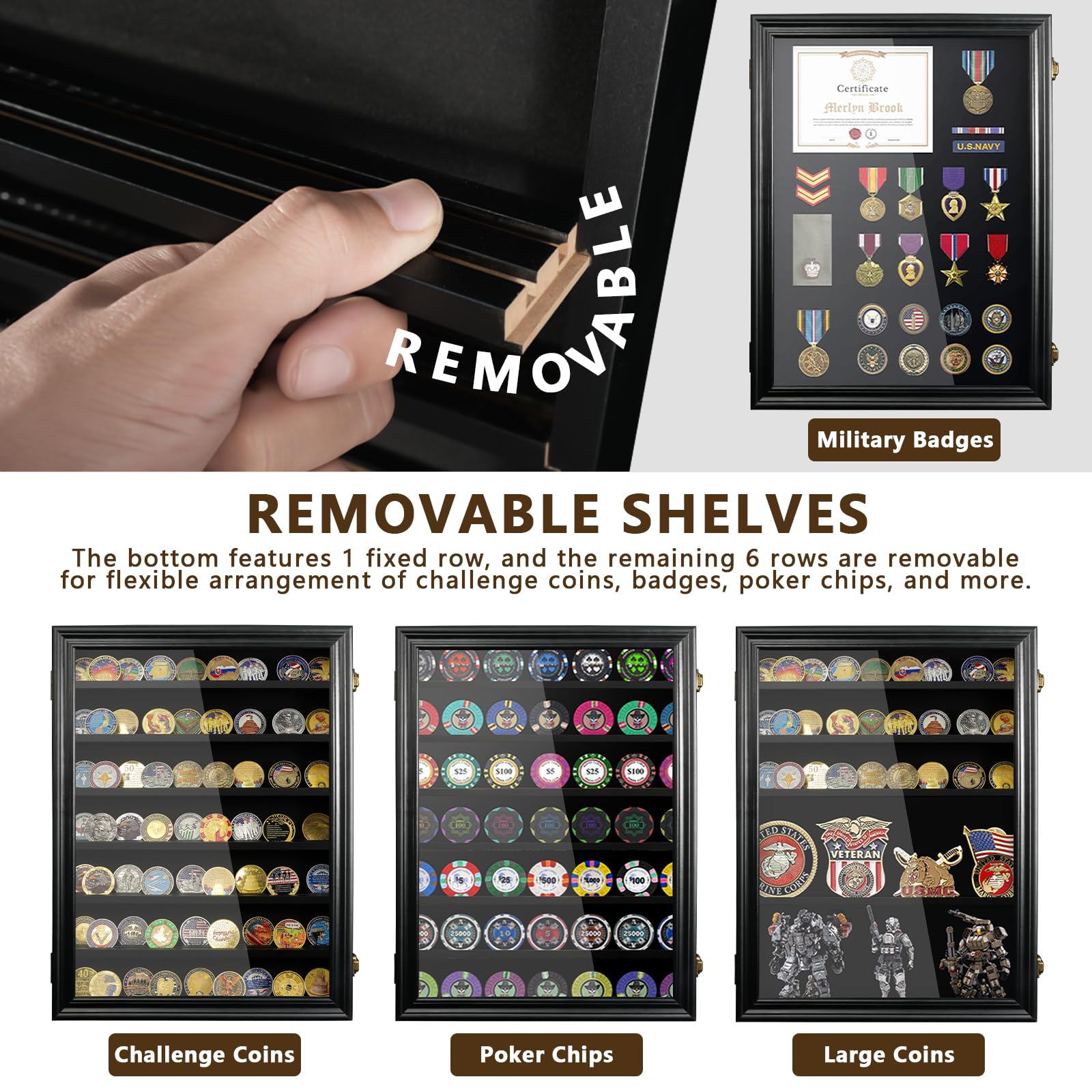 DecoWoodo HD tempered glass close-up showing clear view and strong protection