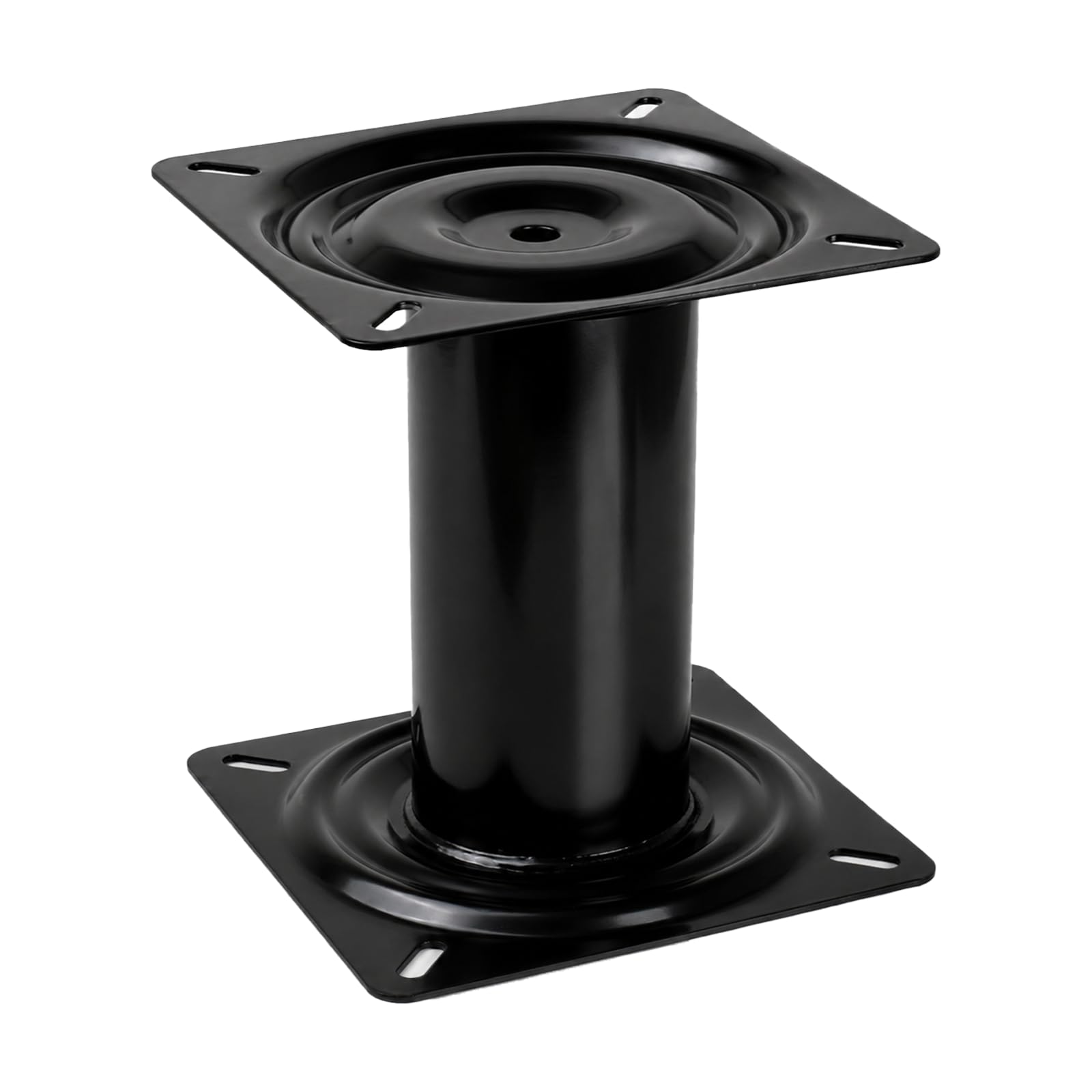 Dedomy front view of pedestal showing stable fixed base benefit