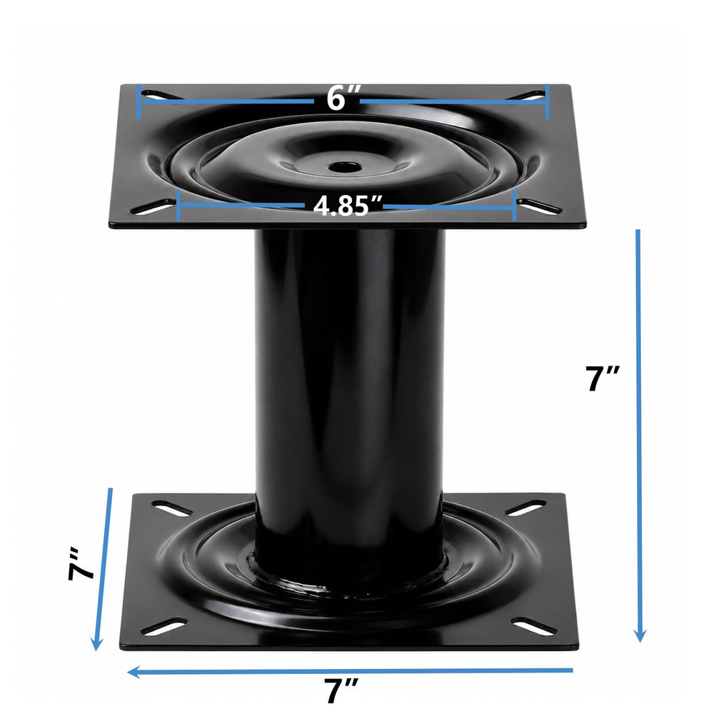 Dedomy side profile highlighting 7 inch height for improved sightlines