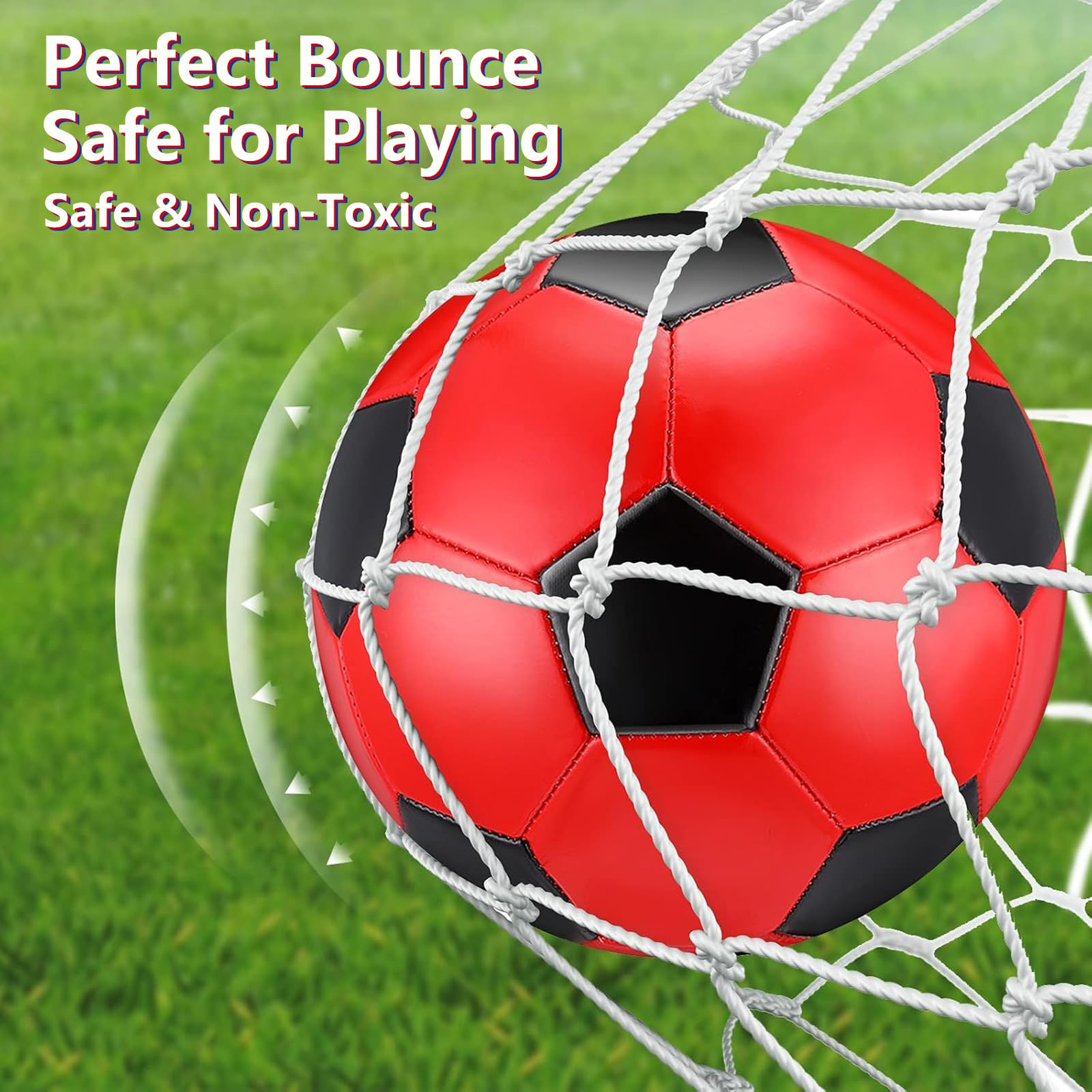 Deekin soccer balls used in training showcasing organized drills and faster rotations