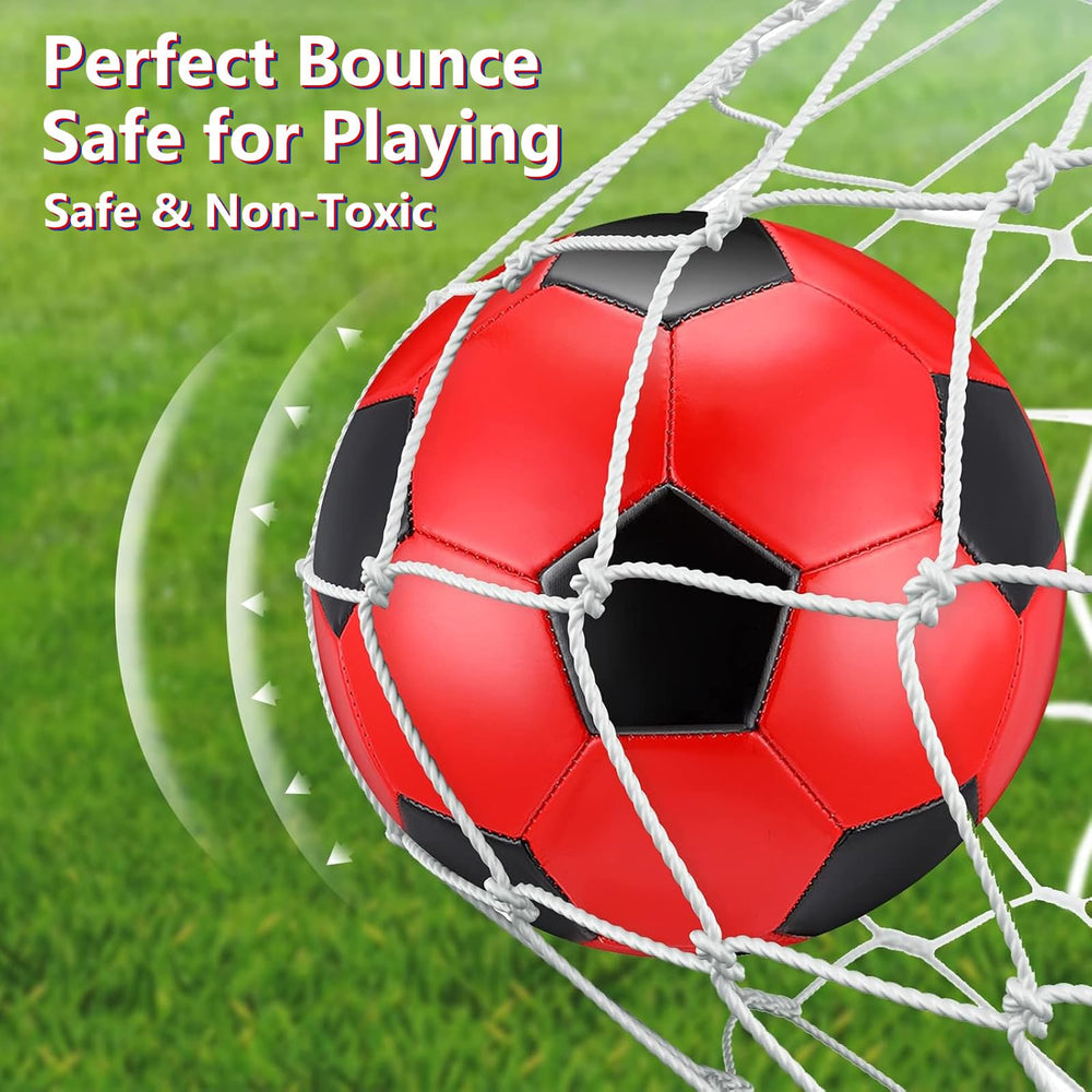 Deekin soccer balls used in training showcasing organized drills and faster rotations
