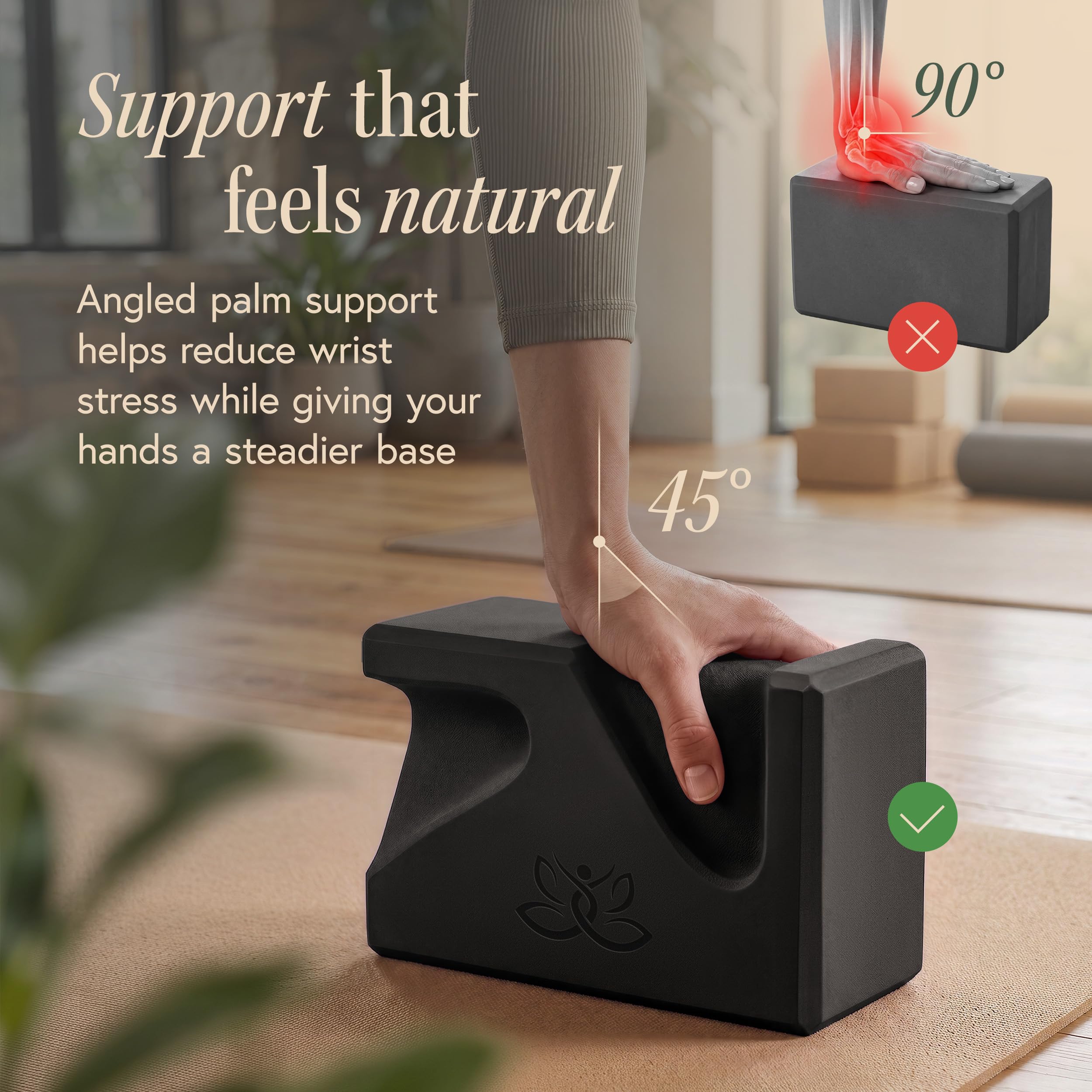 Deep-Zen photo of side groove detail highlighting ergonomic shape for better hand placement and comfort