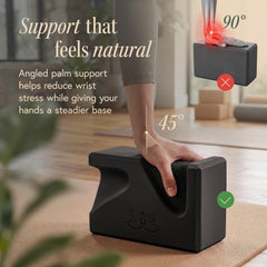 Deep-Zen photo of side groove detail highlighting ergonomic shape for better hand placement and comfort