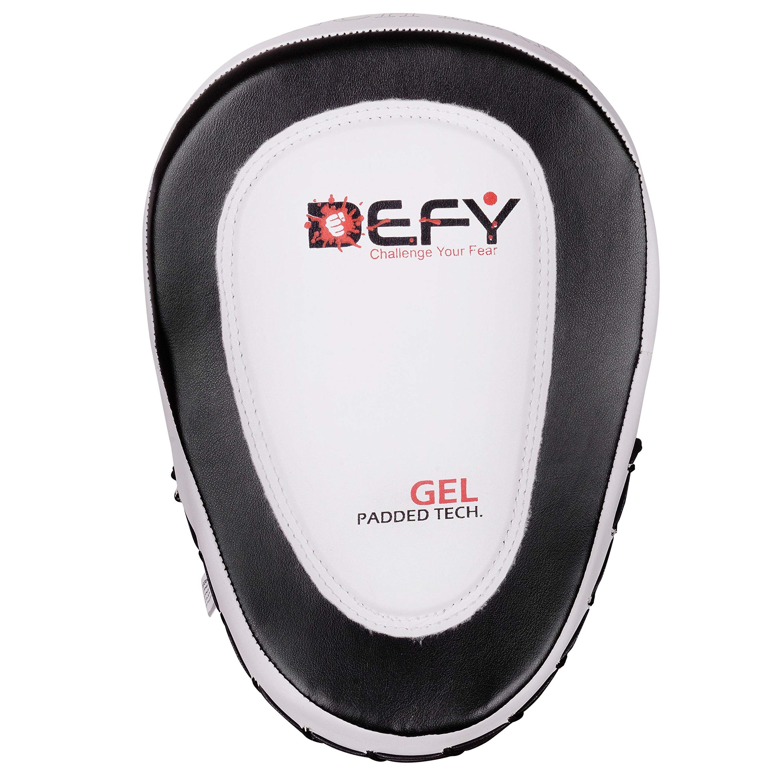 DEFY close-up of curved strike face for improved punch guidance and accuracy