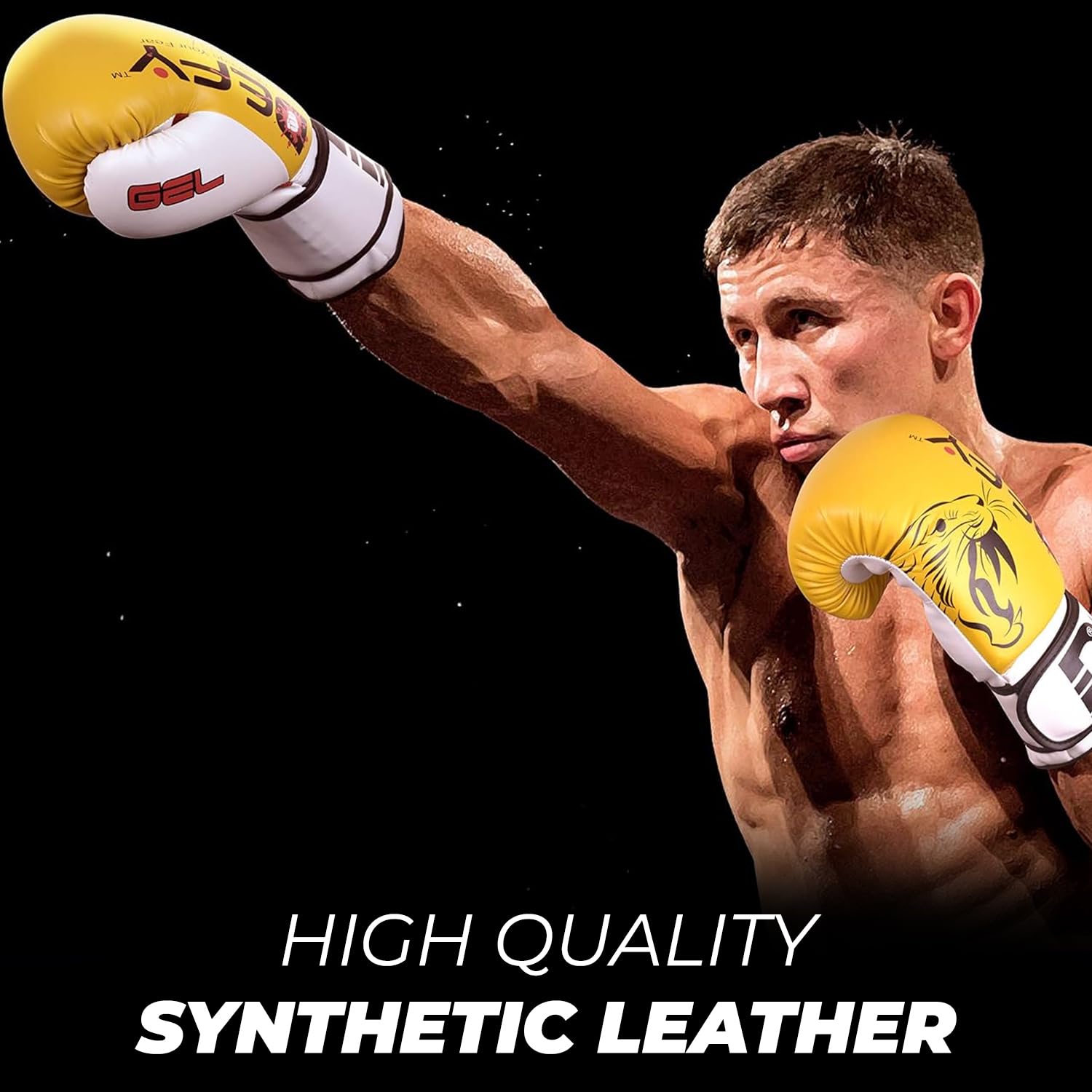 DEFY Tiger side profile showing glove curvature for ergonomic hand fit and reduced fatigue