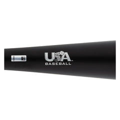 DeMarini Uprising handle and grip detail showing secure grip for better control and comfort