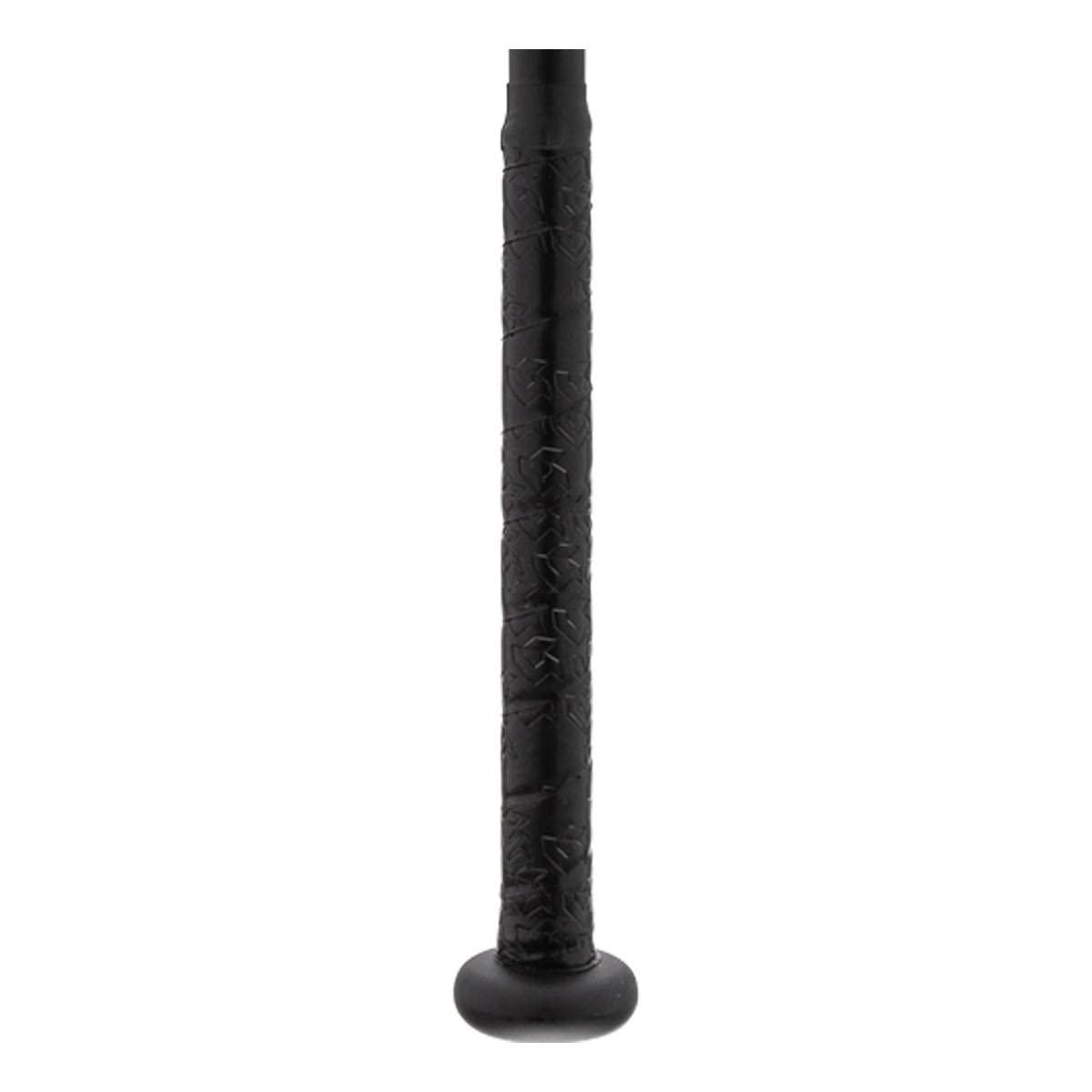 DeMarini Uprising beside ruler showing 28 inch length for accurate size comparison benefit