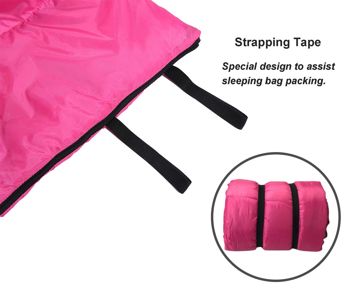 DESERT & FOX compressed in sack demonstrating compact packing and easy transport