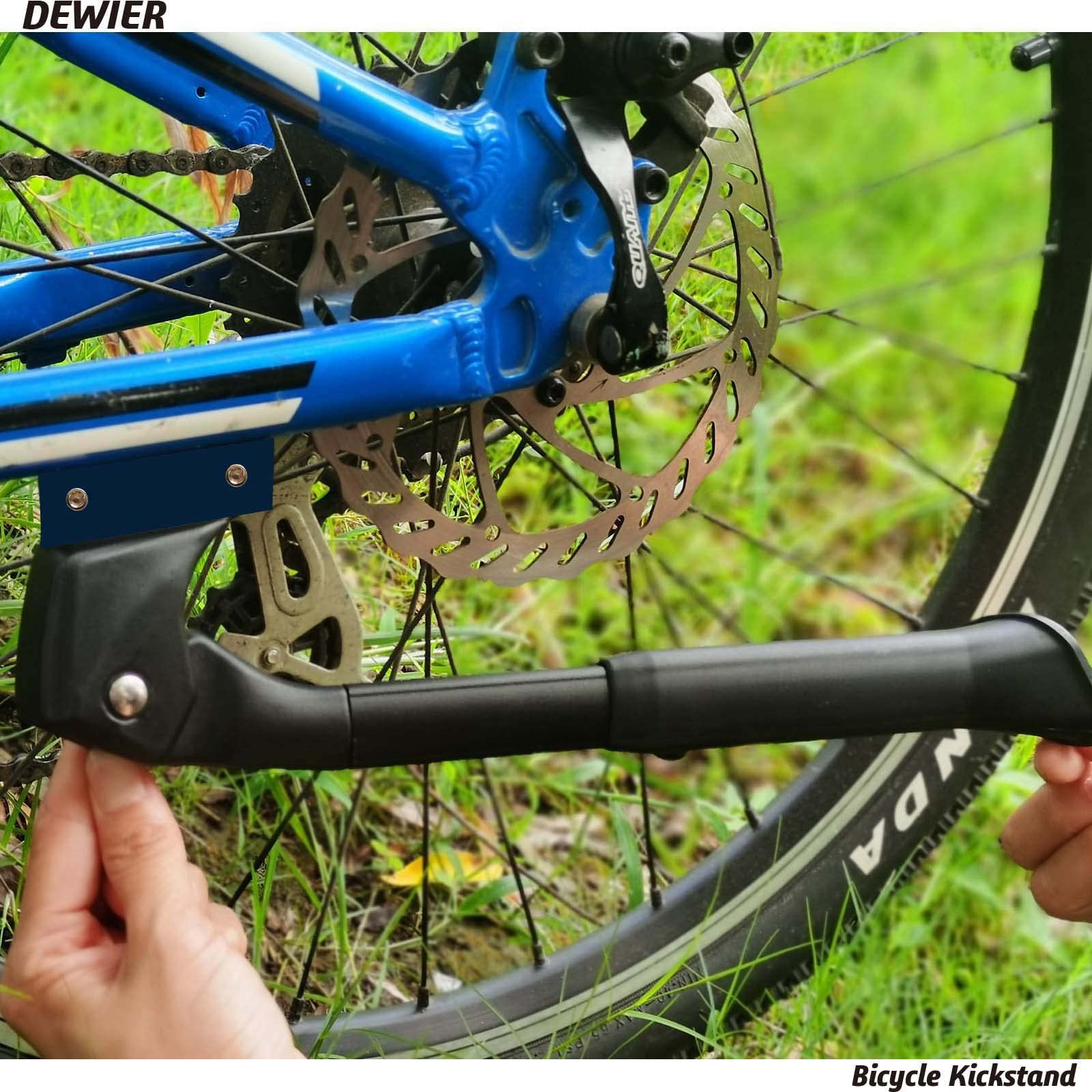 Dewier mounted on a 29-inch bike showing compatibility with larger wheels