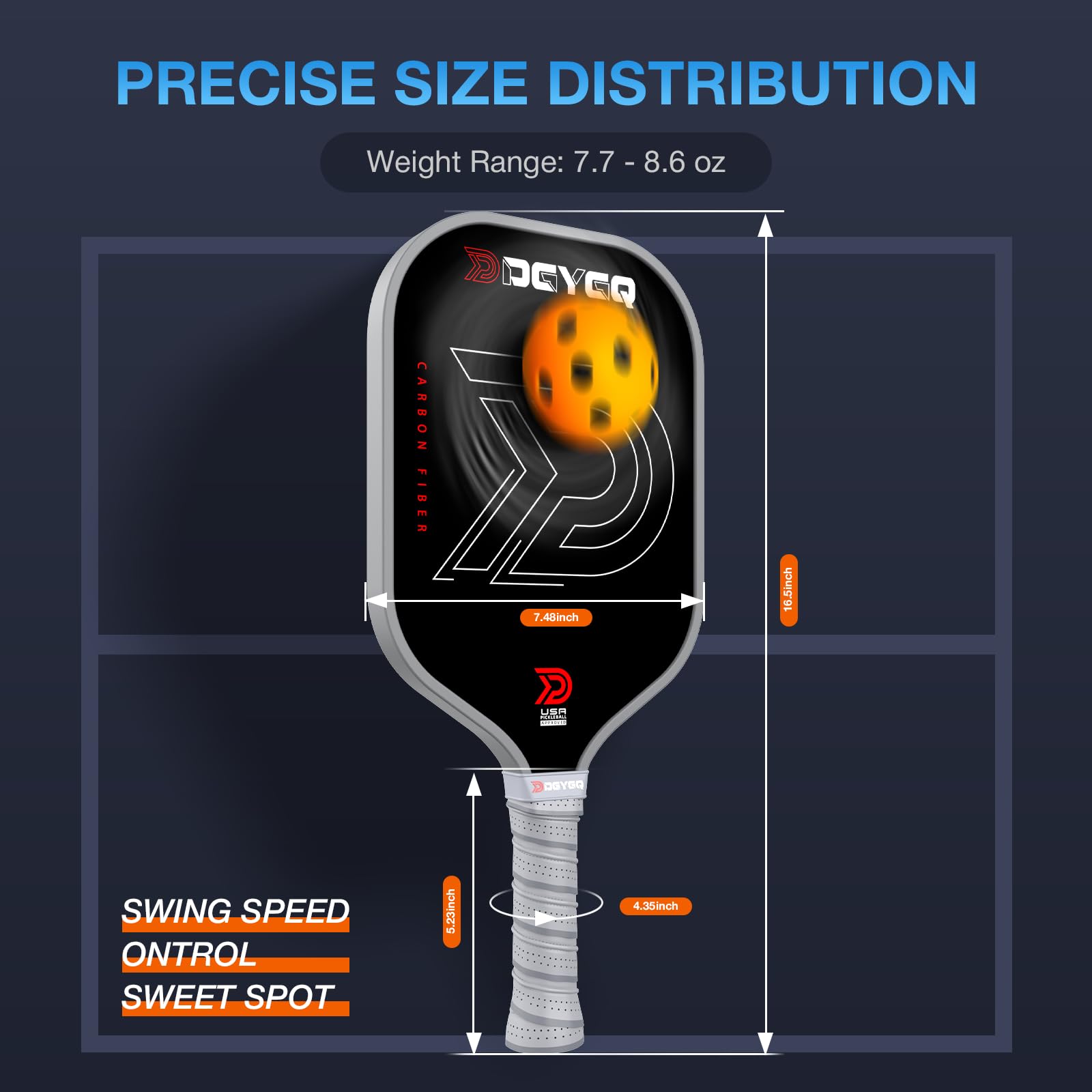 DGYGQ cleaning block on paddle showing easy maintenance and care