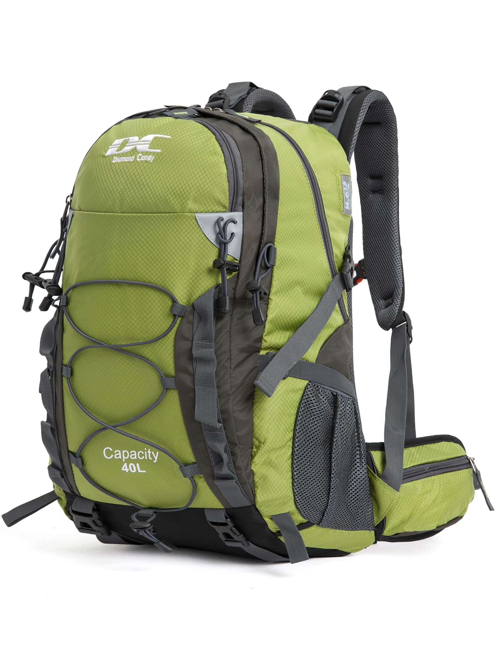 Diamond Candy front view showing full pack and organized design benefit