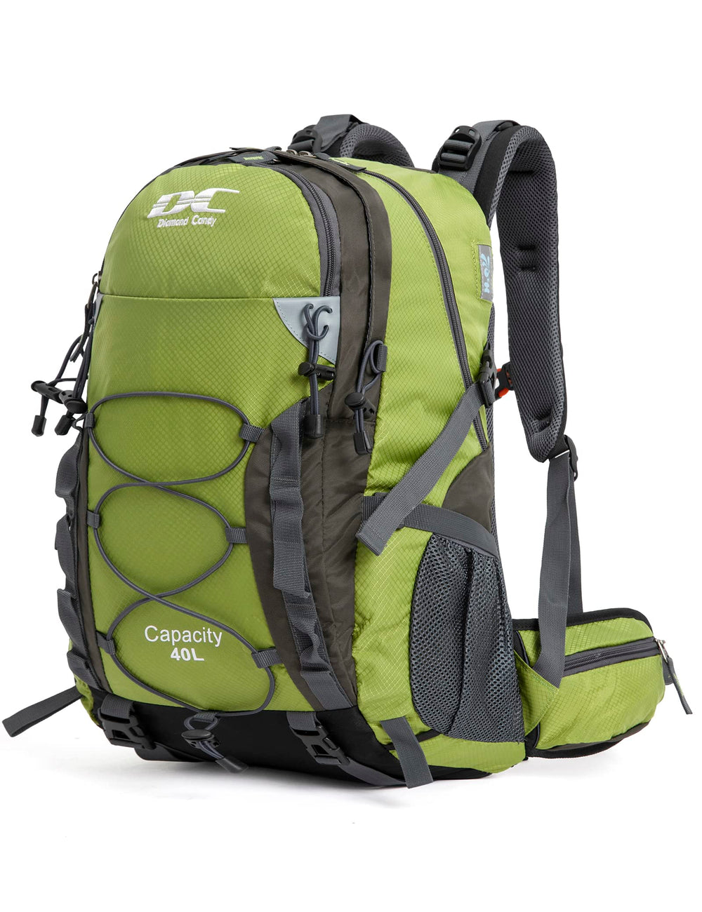 Diamond Candy front view showing full pack and organized design benefit