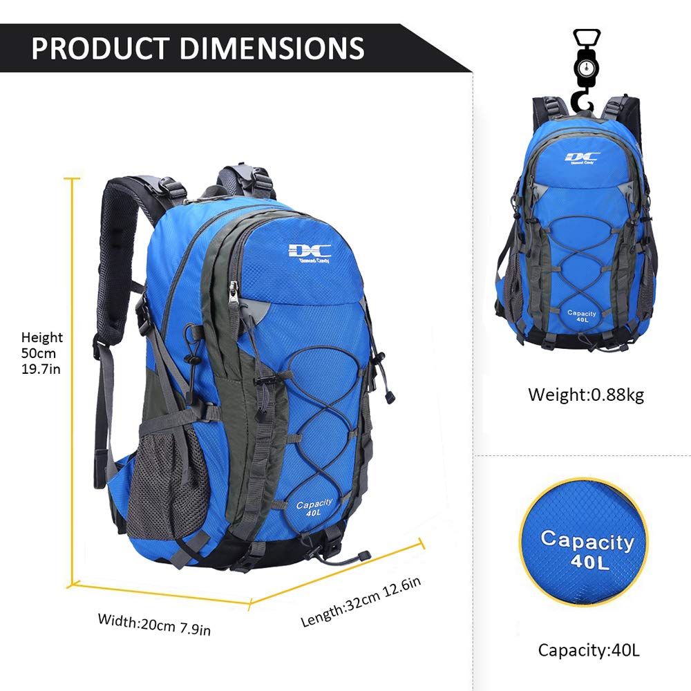 Diamond Candy on a hiker on trail demonstrating comfortable carry and load stability