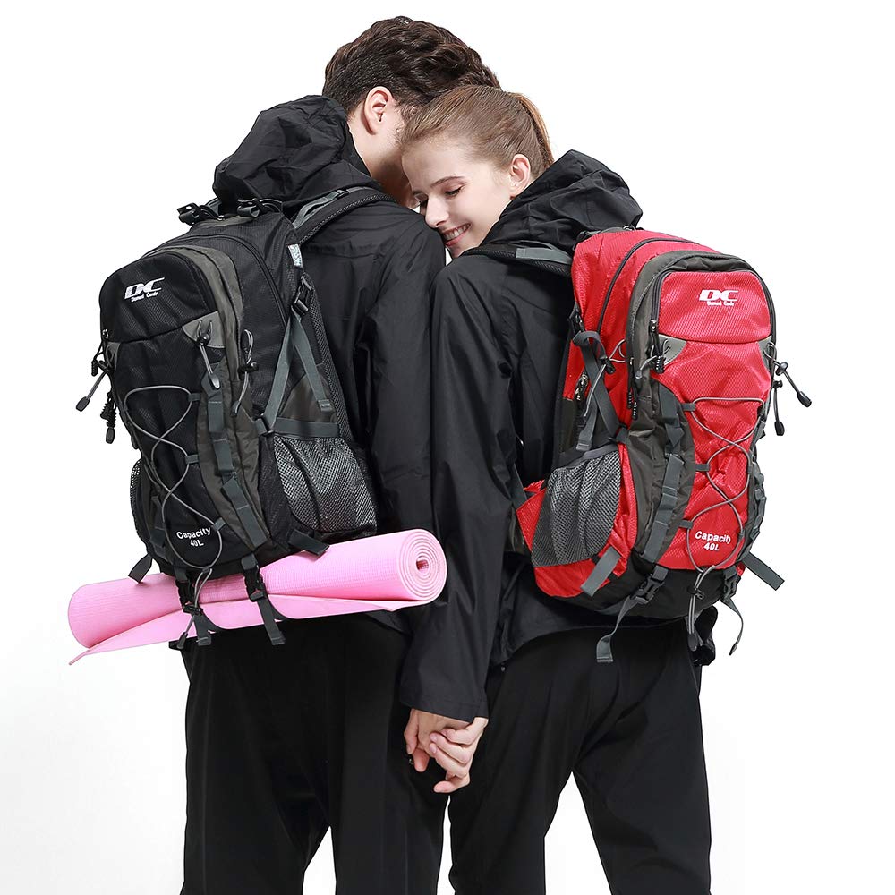 Diamond Candy backpack worn by hiker on trail demonstrating fit and carrying stability
