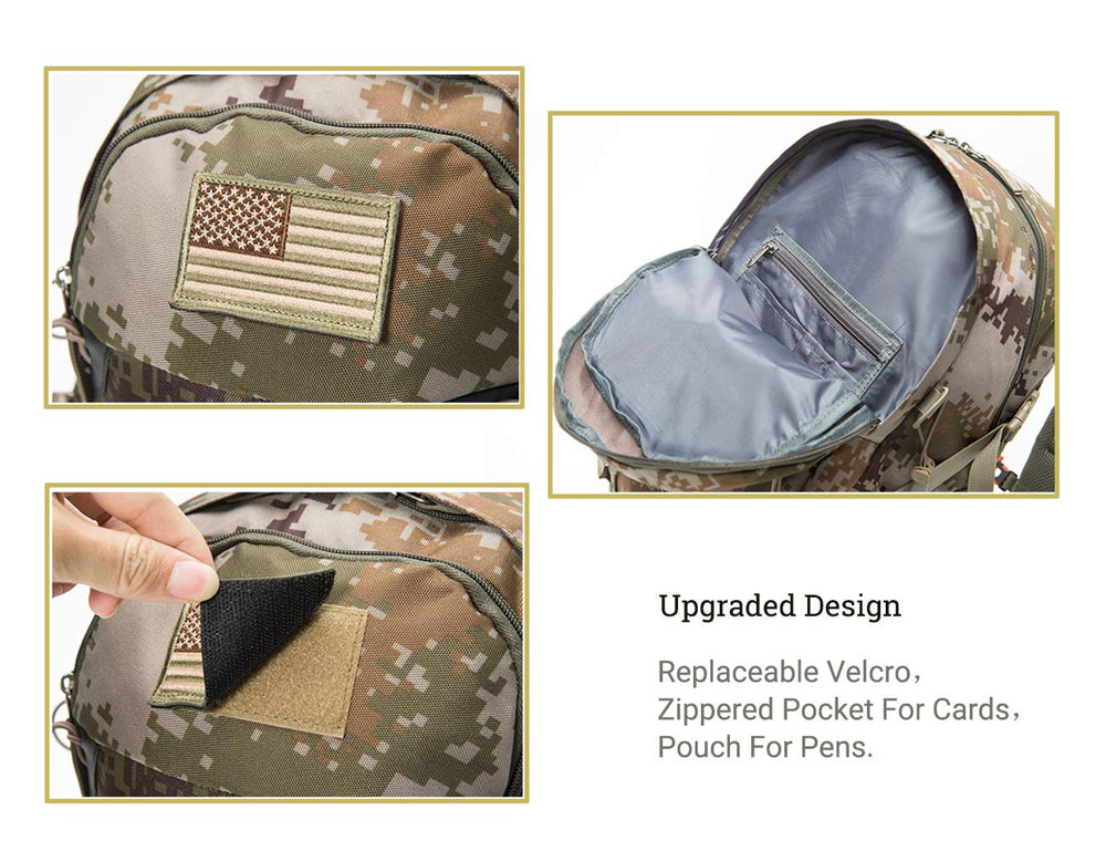 Diamond Candy rain cover stowed in lower pocket providing quick weather protection