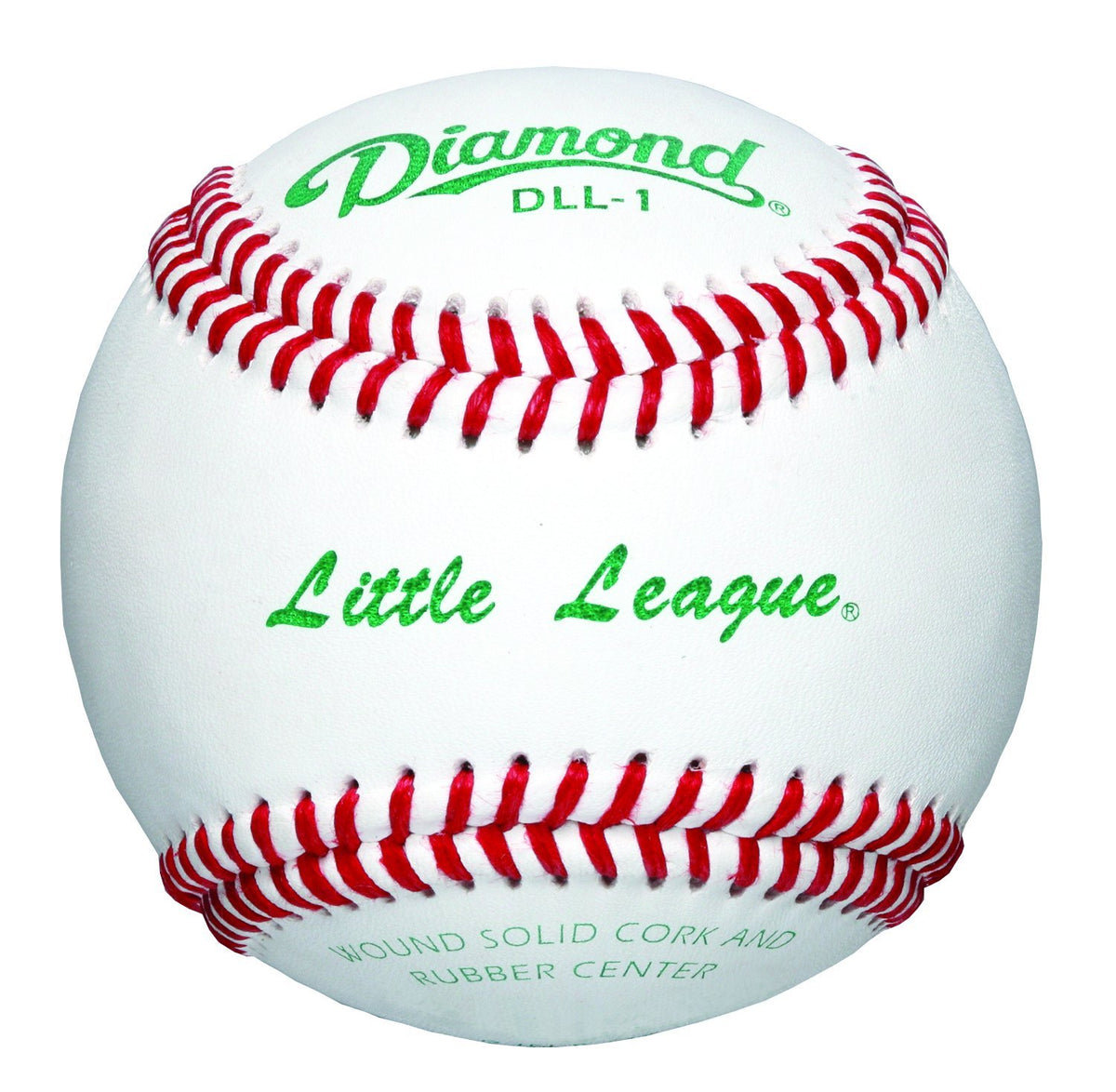 Diamond DLL-1 front view showing leather cover and raised seam for improved grip