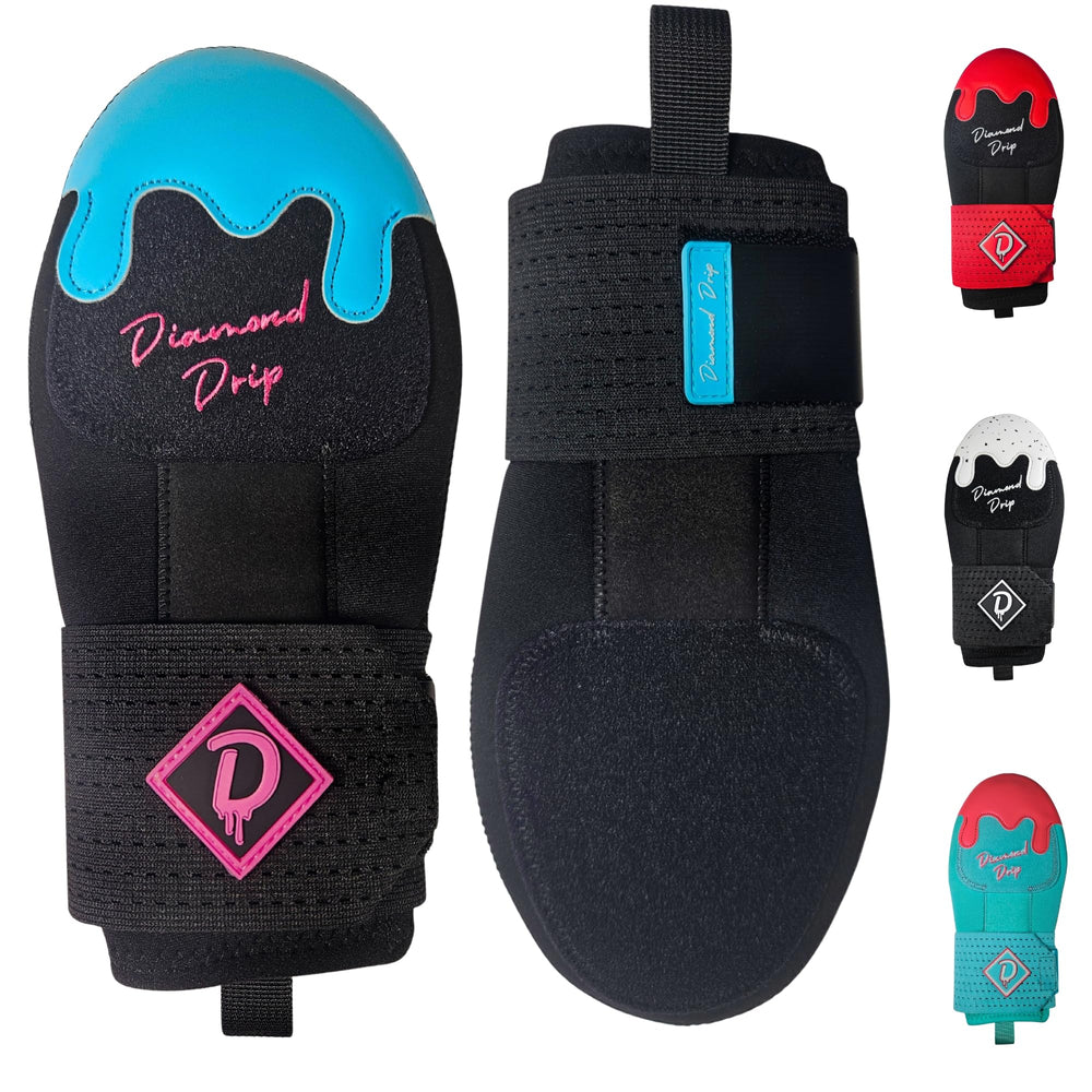 Diamond Drip front view showing ice cream drip design and youth fit for visibility