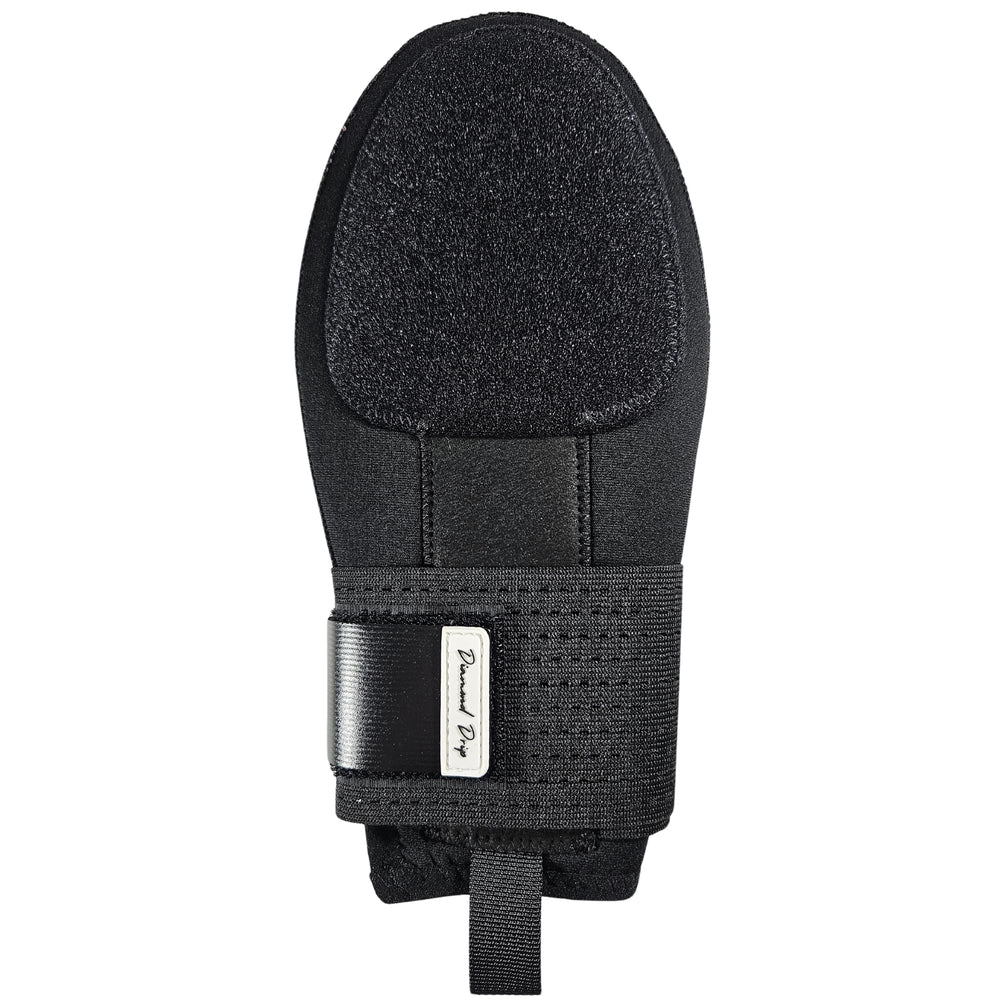 Diamond Drip mitt in lifestyle field setting showing on-field use and kid confidence