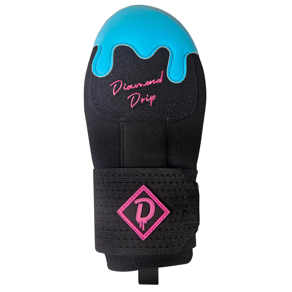 Diamond Drip top view demonstrating ambidextrous shape for left or right hand