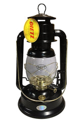 Dietz #90 D-Lite front view showing black and gold finish and durable build